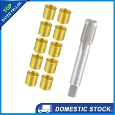 Universal Spark Plug Thread Repair Tools M14x1.25 Inner Inserts and M16x1.25 Tap