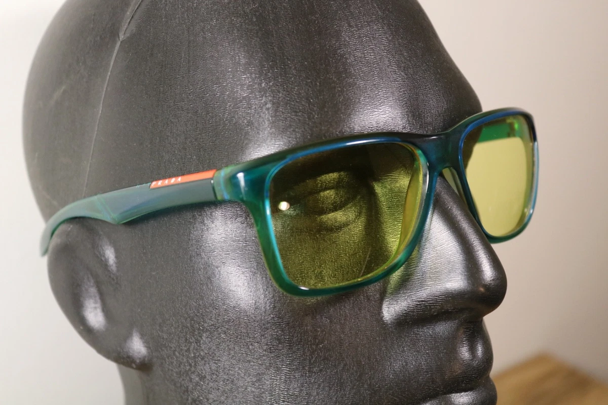 Green PRADA Sunglasses for Men for sale | eBay