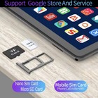 10in Android 13 Tablet 64GB Wi-Fi SIM & microSD Slot Headphone Jack Blue — photo 4