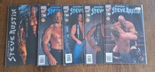 WWF WWE Wrestling Comics Bundle Stone Cold Steve Austin 1-4 Plus One
