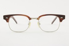 Rare Authentic Cutler and Gross M:1223 C:DT06 48mm Brown Glasses Italy