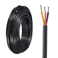 Leistung Kabel 3 Leitung Elektrodraht 18AWG 32.8Ft 10 Meter UL2464 Kupfer Kabel