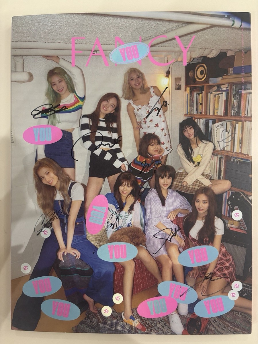 TWICE [FANCY YOU] All Member Autographed Signed Album | eBay