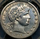 Miss Liberty 25 Cents 1916 Barber Quarter Federal Republic United States XF PCGS