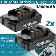 2PACK For Makita 18Volt 8.0Ah LXT Li-Ion Battery BL1860B BL1850 BL1830 / Charger