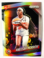 2025 Panini Prizm Aneesah Morrow SILVER Prizm RC #79 Connecticut Sun WNBA!
