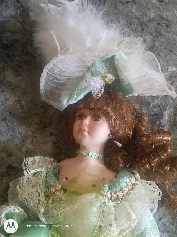 Vintage Porcelain Doll