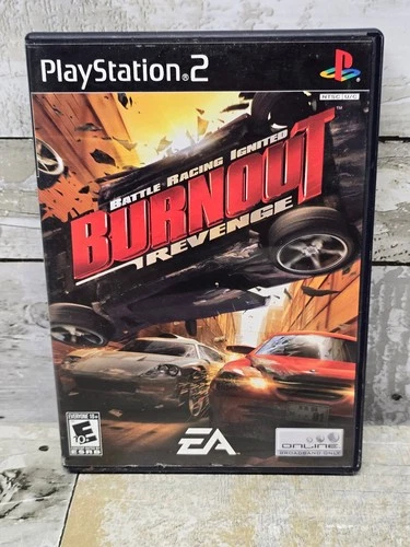 Burnout Revenge PlayStation 2 Video Game PS2 Battle Racing Online Multiplayer