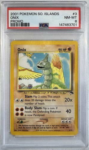 Onix graded PSA 8 for sale on eBay