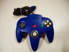 manette officielle official controller bleu blue Nintendo N64