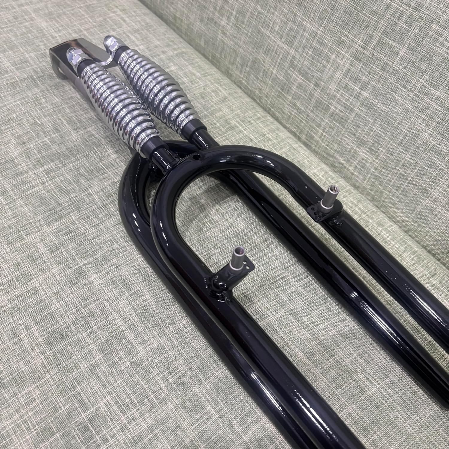 CDHPOWER 26 inch Bicycle Fork 1" Threaded Suspension Bike Fork - Disc Brake