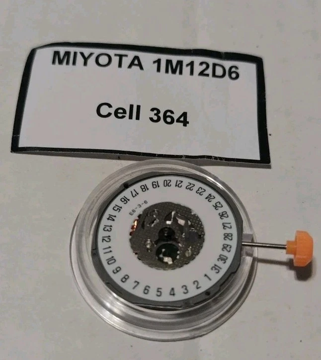 Movimento de relógio miyota 1m12 feito no Japão - Imagem 3 de 4