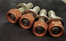 TURBO STUD KIT  304 STAINLESS STEEL M10 X 1.25MM 4-PACK (FG FALCON XR6 TURBO)