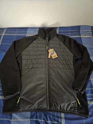 Asics Black Zip Up Jacket NWT!!