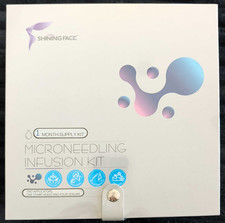 Shining Face Micro Infusion Kit 1 Month Supply 0.25mm Stamp & 4 Serums NIB 2029
