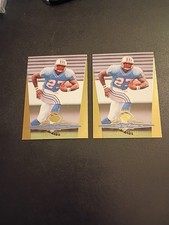 EDDIE GEORGE *2-cards*ROOKIES 1996 Donruss Leaf GOLD LEAF ROOKIES card #9 of 10