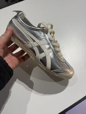 Onitsuka Tiger Mexico 66 Pure Silver/Off White 183B5660-021 UK 4.5 EU38 Rrp £170
