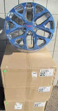 22" NEW GMC YUKON SIERRA FACTORY SPEC CHROME WHEELS RIMS 5668 R