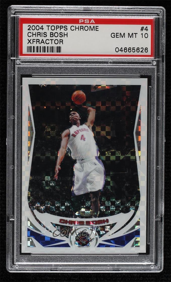 Topps Xfractor Chris Bosh front