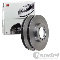 2X NK Bremsscheiben 276Mm BelÜFtet Vorne Passend FÜR Mitsubishi Galloper L200