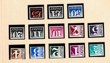 GB VF-MNH TO PAY STAMPS 1/2d-&pound;5 VERY NICE FREE SHIPPIN