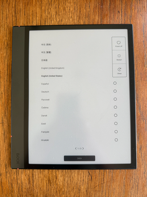 Onyx BOOX Note Air 4 C Color E-Ink Tablet 10.3