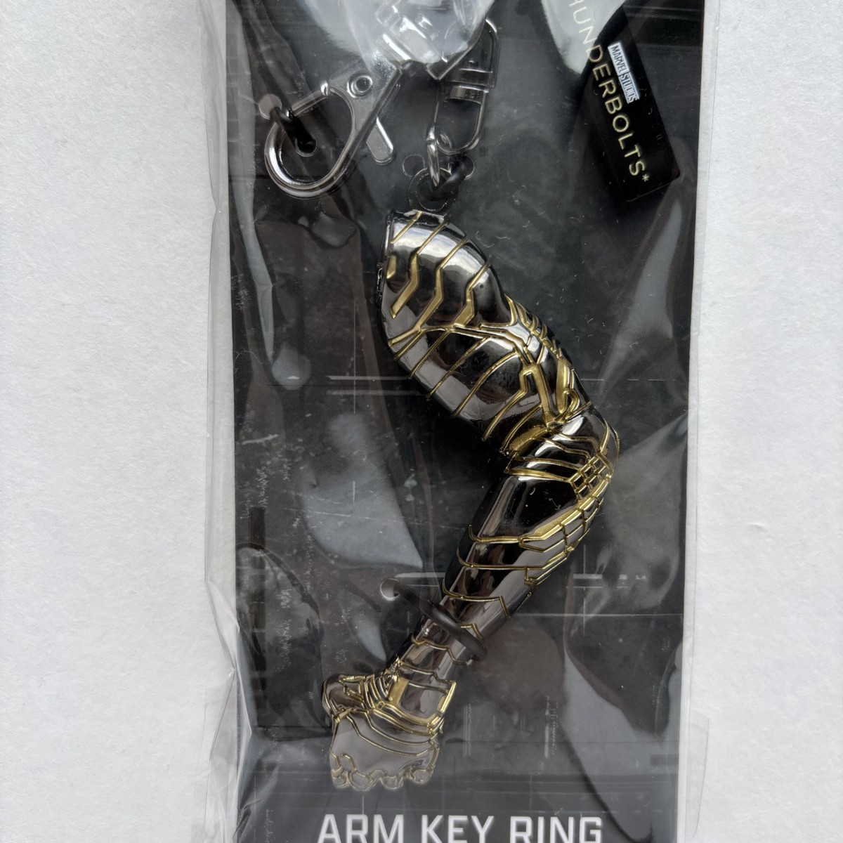 Marvel Thunderbolts Bucky Arm Keychain Winter Soldier Movie