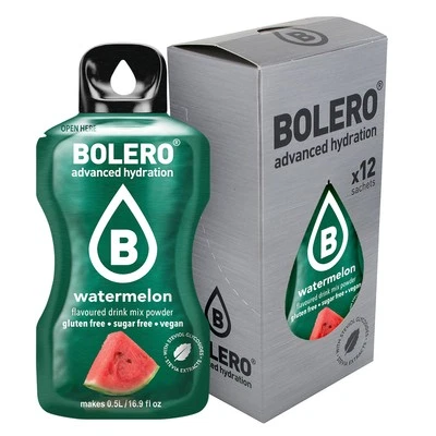 BOLERO Drinks - bevanda 12 sticks da 3g - WATERMELON (anguria)
