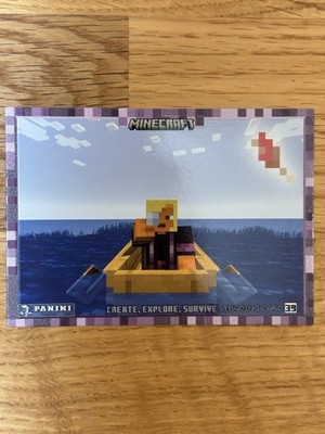 Panini Minecraft Create Explore Survive 2023 Der Letzte Apfel Nr.39 Base Card