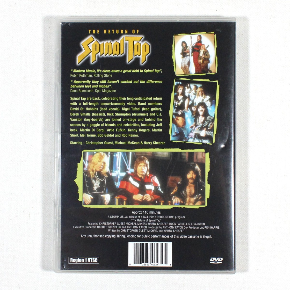 The Return of Spinal Tap (DVD, 2003) for sale online | eBay
