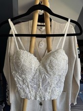 Neiman Marcus Jonquil By Diane Samandi Corset Lingerie Size M Bridal Style