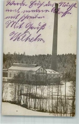 13655523 - 6572 Auma Fabrikanlage Winter Ort handschriftlich Greiz LKR 1913