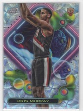#170 Kris Murray 2023-24 Topps Chrome Cosmic Nucleus RC Portland Trail Blazers