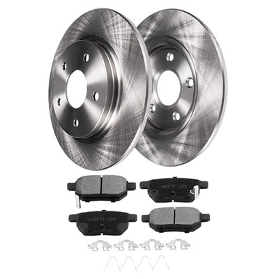 Rear Brake Drilled Rotors Pads For Matrix Pontiac Vibe Toyota