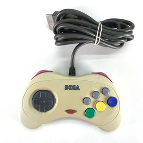 Sega Saturn Console HST-3220 White Model System Controller Tested Japan NTSC-J