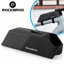 ROCKBROS Bike Top Tube Bag Waterproof 0.6L Bicycle Frame Bag Quick Release MTB