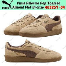 Puma Palermo Pop - Toasted Almond Flat Bronze for sale | eBay