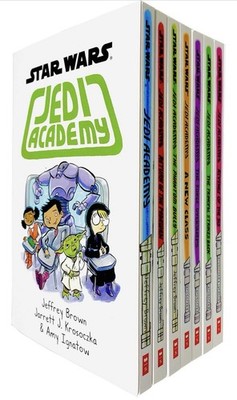 Star Wars Jedi Academy Series Collection 7 Books 1-7 Books NIB New Box Complete