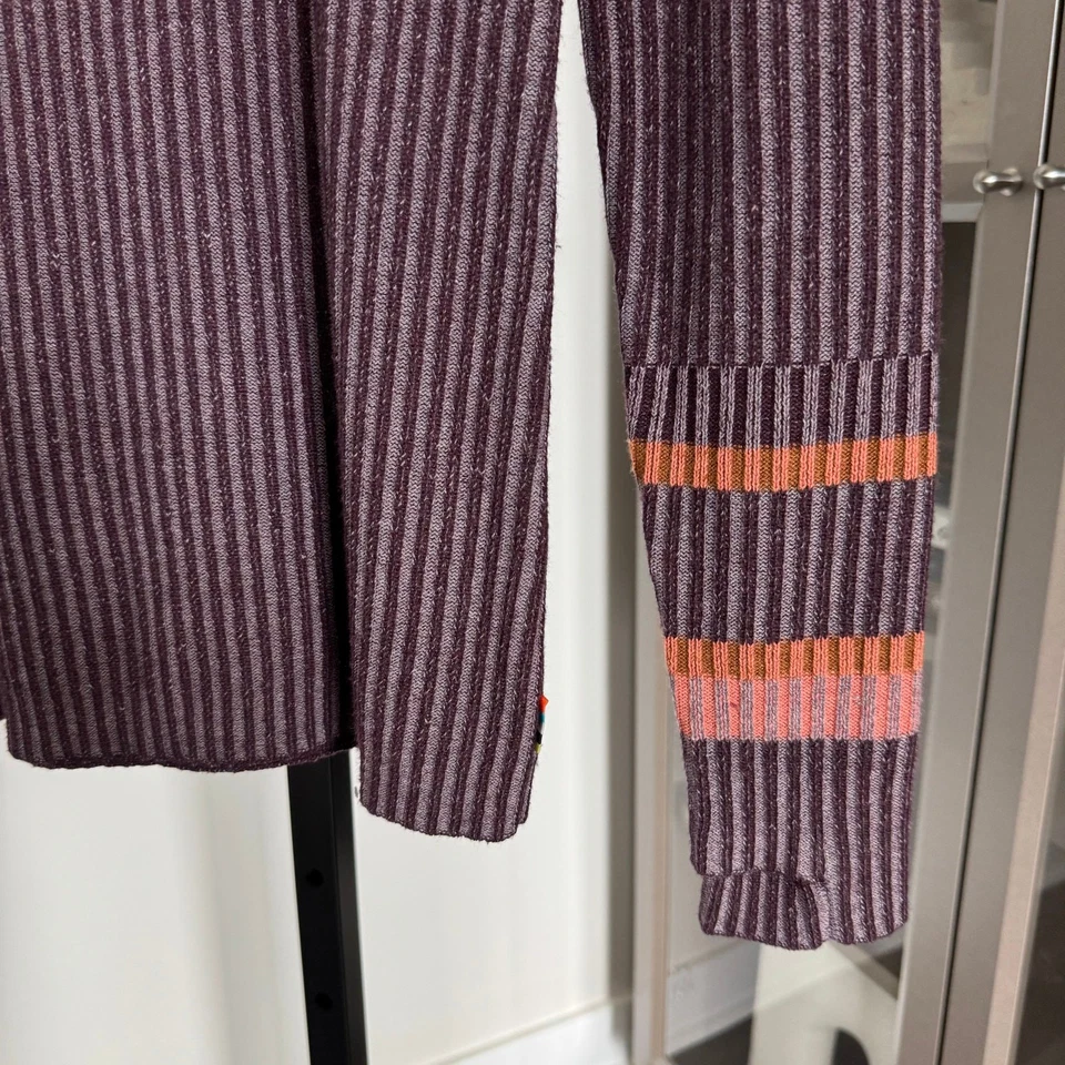 Suéter Smartwool Dacono Woodsmoke Cuello Simulado Manga Larga Puño Pulgar Talla XL Foto 4 de 4