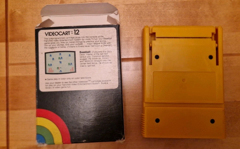 Fairchild Channel F Videocart 12 Baseball - Image 2 of 3