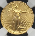1990 $10 AMERICAN GOLD EAGLE 1/4 OZ NGC MS 69 (NO RESERVE)