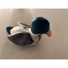 Ty Beanie Baby Jake The Mallard Drake Duck 1997 w/98 Rare Red Stamp Tag Errors