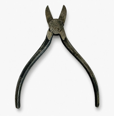 Vintage Diamond Calk S55 Diamalloy Diagonal Cutting Pliers Made in USA 5'' Good