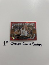 2024 Panini Prizm Draft Picks - Campus Legends Kevin Durant #3 Red Ice Prizm