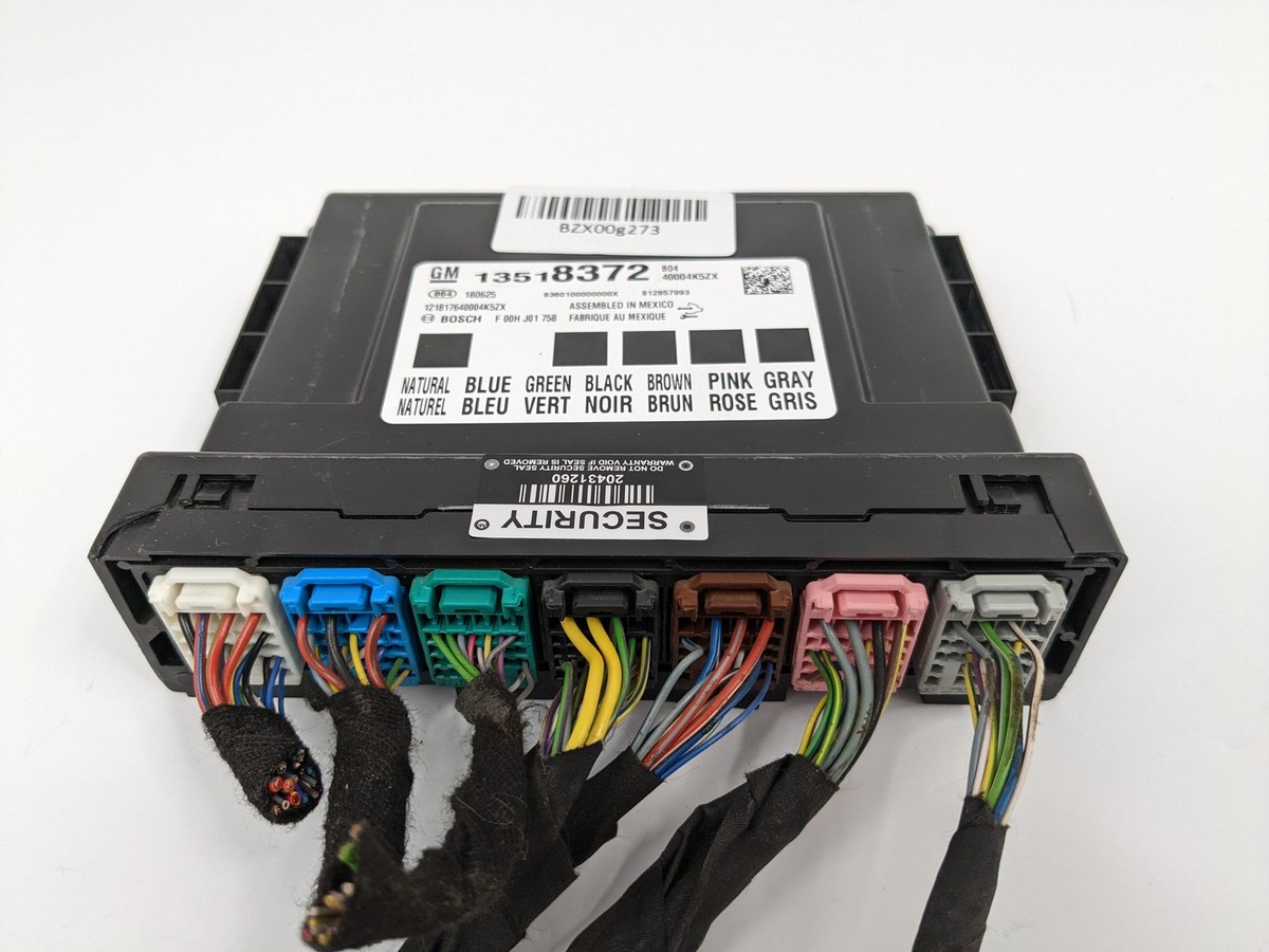VIN PROGRAMMED PLUG & PLAY BCM BCU CHEVROLET CAMARO MALIBU 2017