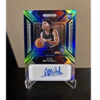 Panini 2024 Prizm Draft Picks Ajay Mitchell Sensational Signatures RC Auto /149
