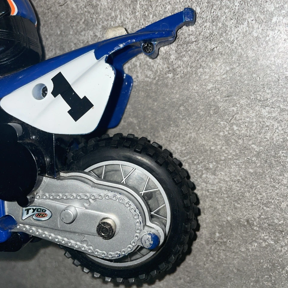 Tyco R/C X-Treme Cycle Stunt Dirt Bike McGrath No Fear *Unit ONLY READ  - Image 3 of 4