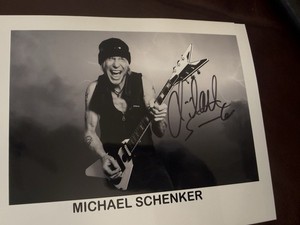 Michael Schenker Signed | eBay