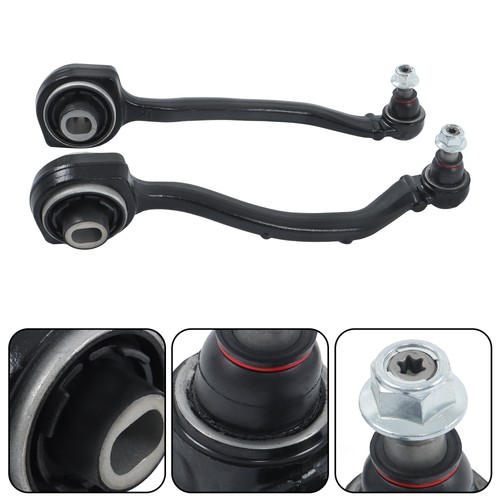 Suspension Kit Front Upper Lower Control Arms Sway Bar Link For 01-09 C230 C240 - Picture 7 of 11