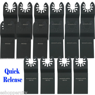 16 Quick Release Multi Tool Saw Blade For Wood Metal Cutting